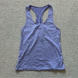 Shein Purple Space Dye Racerback Sports Tank Top Women’s Small